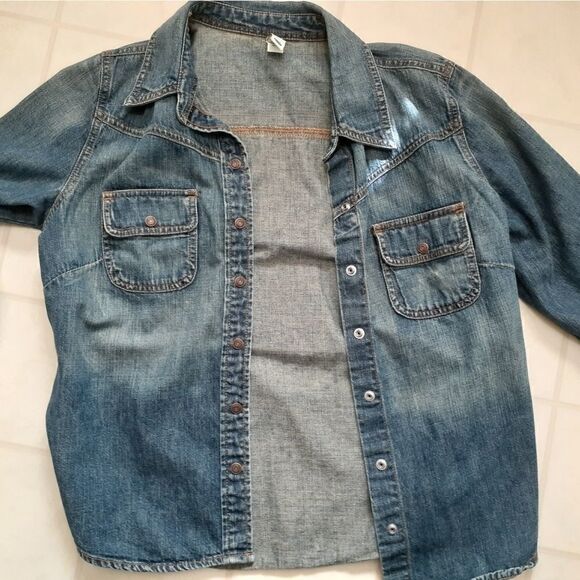 Custom Old Navy Rock N Roll Denim Ja… - Picture 3 of 3